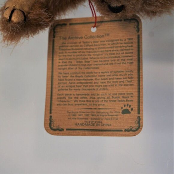 Boyds Bears Unsigned Vintage 1990-93 Archive Retired Unnamed - Picture 7 of 11